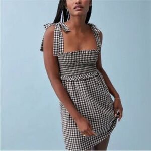 Reformation Dawson Gingham Dress